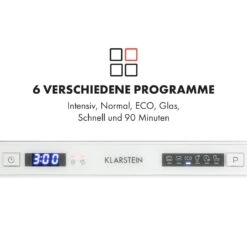 Amazonia 6 Secret Einbau-Geschirrspüler 6 Programme -Klarstein 10032915 de 0003 logo