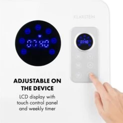 Hot Spot CV20 Konvektorheizung 2000W IP24 Fernbedienung Weiß 13 Hot Spot CV20 Konvektorheizung 2000W IP24 Fernbedienung Weiß -Klarstein 10032940 yy 0004 logo Klarstein Hot Spot CV20 Konvektorheizung weiss