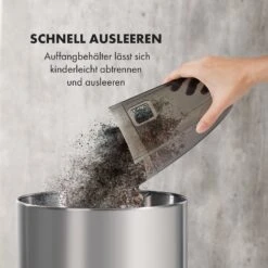 TurboHybrid Staubsauger Boden- Und Handstaubsauger Metallic-rot -Klarstein 10032944 de 0008 logo