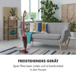 TurboHybrid Staubsauger Boden- Und Handstaubsauger Metallic-rot -Klarstein 10032944 de 0009 logo