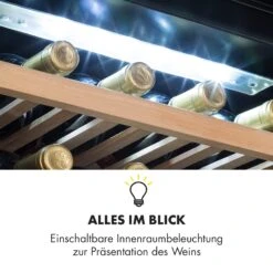 Vinsider 41 Built-in Duo Onyx Einbau-Weinkühlschrank 41 Fl 2 Zonen -Klarstein 10032966 de 0006 logo