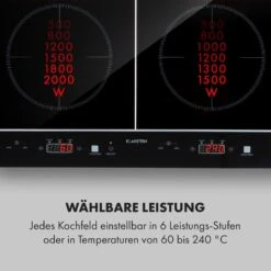 VariCook Neo Induktions-Doppelkochfeld 3500W SenseControl Glaskeramik -Klarstein 10033036 de 0003 logo