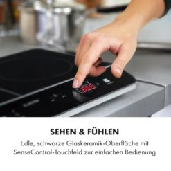 VariCook Neo Induktions-Doppelkochfeld 3500W SenseControl Glaskeramik -Klarstein 10033036 de 0004 logo