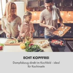 Full House Down Air System Induktionsherd + Dunstabzugshaube Schwarz 16 Full House Down Air System Induktionsherd + Dunstabzugshaube Schwarz -Klarstein 10033061 de 0004 logo