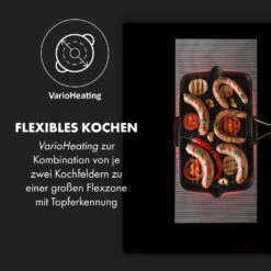 Full House Down Air System Induktionsherd + Dunstabzugshaube Schwarz 18 Full House Down Air System Induktionsherd + Dunstabzugshaube Schwarz -Klarstein 10033061 de 0006 logo
