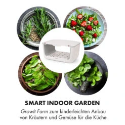 GrowIt Farm Smart Indoor Garden 28 Pflanzen 48W LED 8 Liter -Klarstein 10033115 de 0004 logo