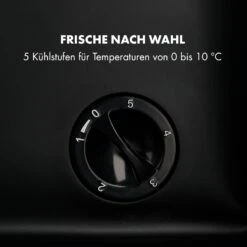 Beersafe M Kühlschrank 33 Liter 2 Böden Panoramaglastür Edelstahl -Klarstein 10033119 de 0006 logo