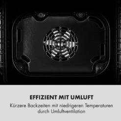 Kalahari Elektrischer Einbaubackofen 2300W 7 Funktionen Schwarz 19 Kalahari Elektrischer Einbaubackofen 2300W 7 Funktionen Schwarz -Klarstein 10033187 de 0007 logo