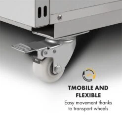 Master Jerky 24 Dörrautomat 5850W 40-90 °C 15h-Timer Edelstahl Silber -Klarstein 10033214 yy 0008 logo Klarstein Master Jerky 24 Doerrautomat silber