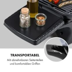 Parforce Duo Gasgrill 2 Brenner 4,4kW 15000BTU 300°C Grau -Klarstein 10033297 de 0004 logo