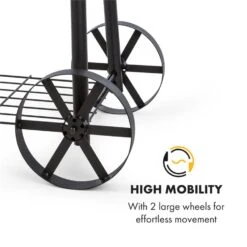 Beef Brisket Smoker Grill Holzkohlegrill/Smoker Edelstahl-Grill Mobil -Klarstein 10033460 yy 0006 logo Klarstein Beef Brisket Smoker Grill schwarz