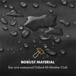 Beef Brisket Wetterschutzhaube Oxford Canvas Schwarz 10 Beef Brisket Wetterschutzhaube Oxford Canvas Schwarz -Klarstein 10033461 yy 0005 logo Fabric cover for OGA032