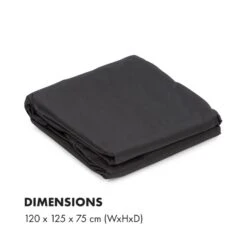 Beef Brisket Wetterschutzhaube Oxford Canvas Schwarz 11 Beef Brisket Wetterschutzhaube Oxford Canvas Schwarz -Klarstein 10033461 yy 0006 logo Fabric cover for OGA032