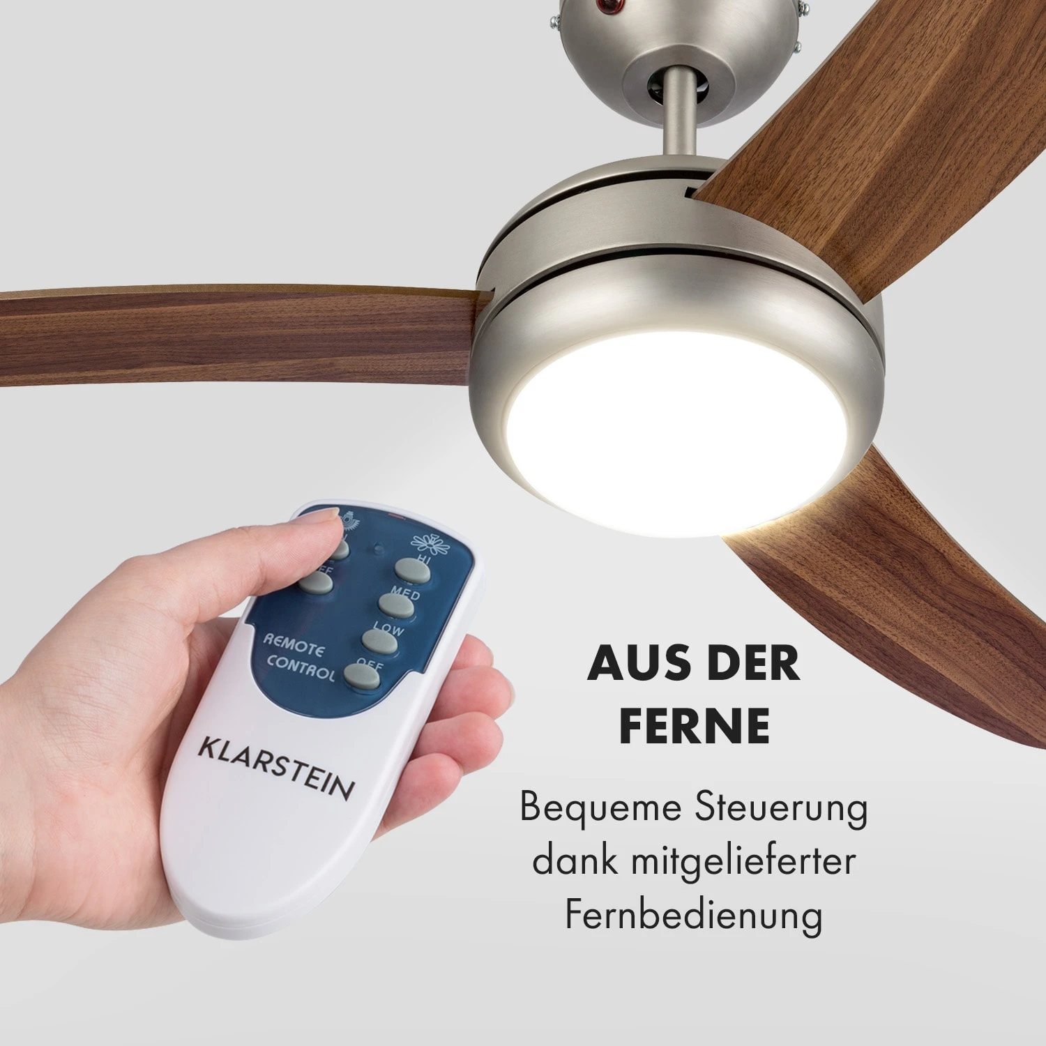 El Paso 2-in-1 Ventilator & Deckenlampe Ø132 Cm 10.344 M³/h 49 DB 5 El Paso 2-in-1 Ventilator & Deckenlampe Ø132 Cm 10.344 M³/h 49 DB – Bild 3