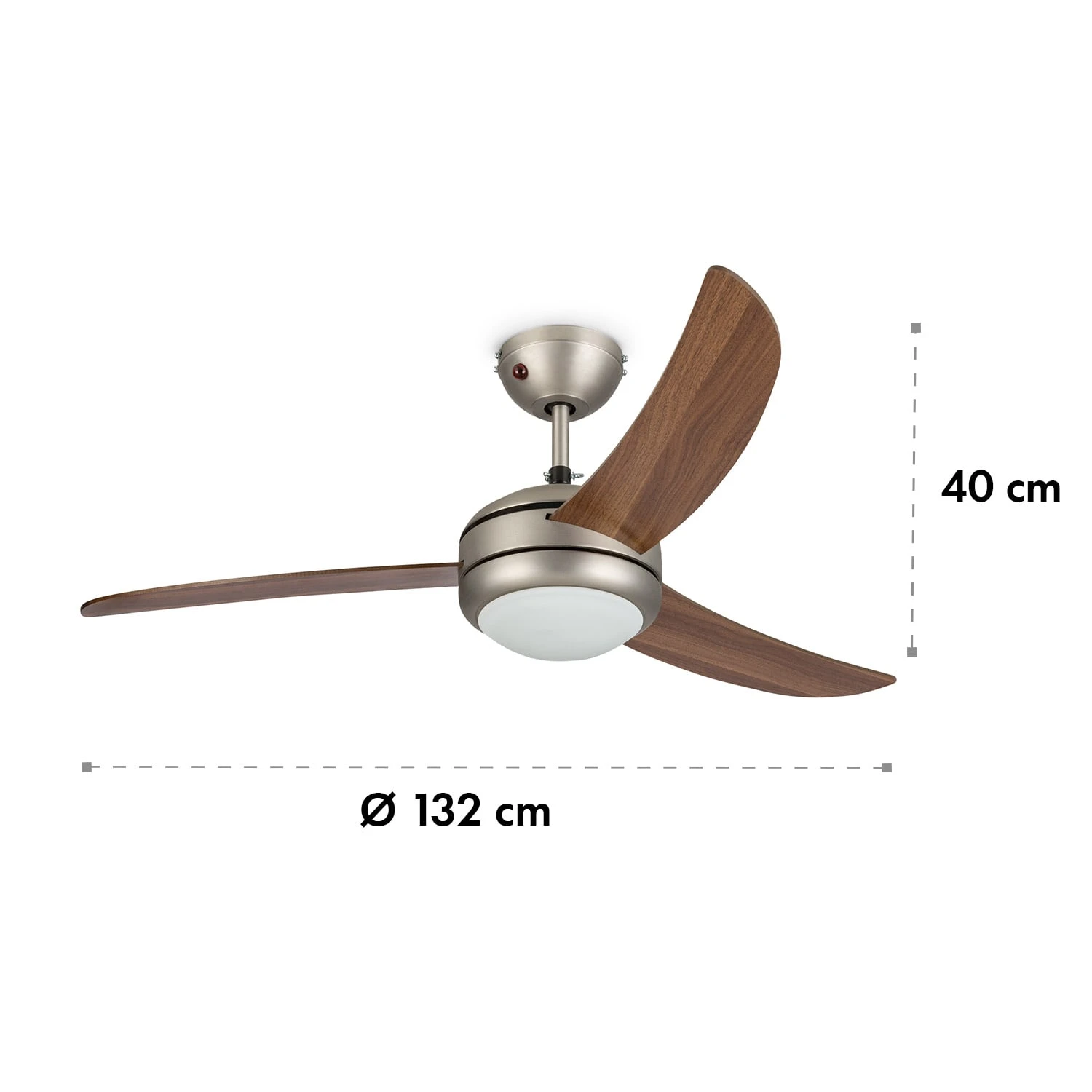 El Paso 2-in-1 Ventilator & Deckenlampe Ø132 Cm 10.344 M³/h 49 DB 9 El Paso 2-in-1 Ventilator & Deckenlampe Ø132 Cm 10.344 M³/h 49 DB – Bild 7