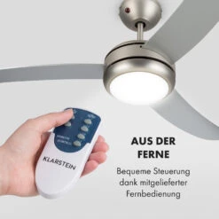 El Paso Deckenventilator & Lampe Ø 132 Cm 10.344 M³/h 180 U/min 49 DB 12 El Paso Deckenventilator & Lampe Ø 132 Cm 10.344 M³/h 180 U/min 49 DB -Klarstein 10033495 de 0003 logo