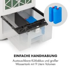 IceWind 4-in-1 Luftkühler Luftdurchsatz: 222 M³/h 36,5 Watt -Klarstein 10033496 de 0007 logo