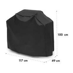 Gazooka 2.0T Wetterschutzhaube 600D Canvas 30/70% PE/PVC Schwarz -Klarstein 10033535 yy 0006 logo Klarstein Gazooka Wetterschutzhaube schwarz