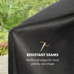 Hot & Hot Wetterschutzhaube 600D Canvas 30/70% PE/PVC Schwarz -Klarstein 10033537 yy 0004 logo Klarstein Hot and Hot Wetterschutzhaube schwarz