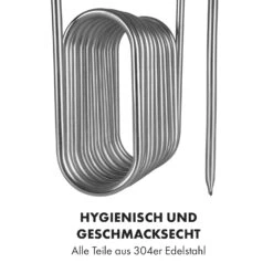 Gärkeller Kühldeckel Eintauchkühler 1/2" Sensorstab 304-Edelstahl -Klarstein 10033676 de 0005 logo