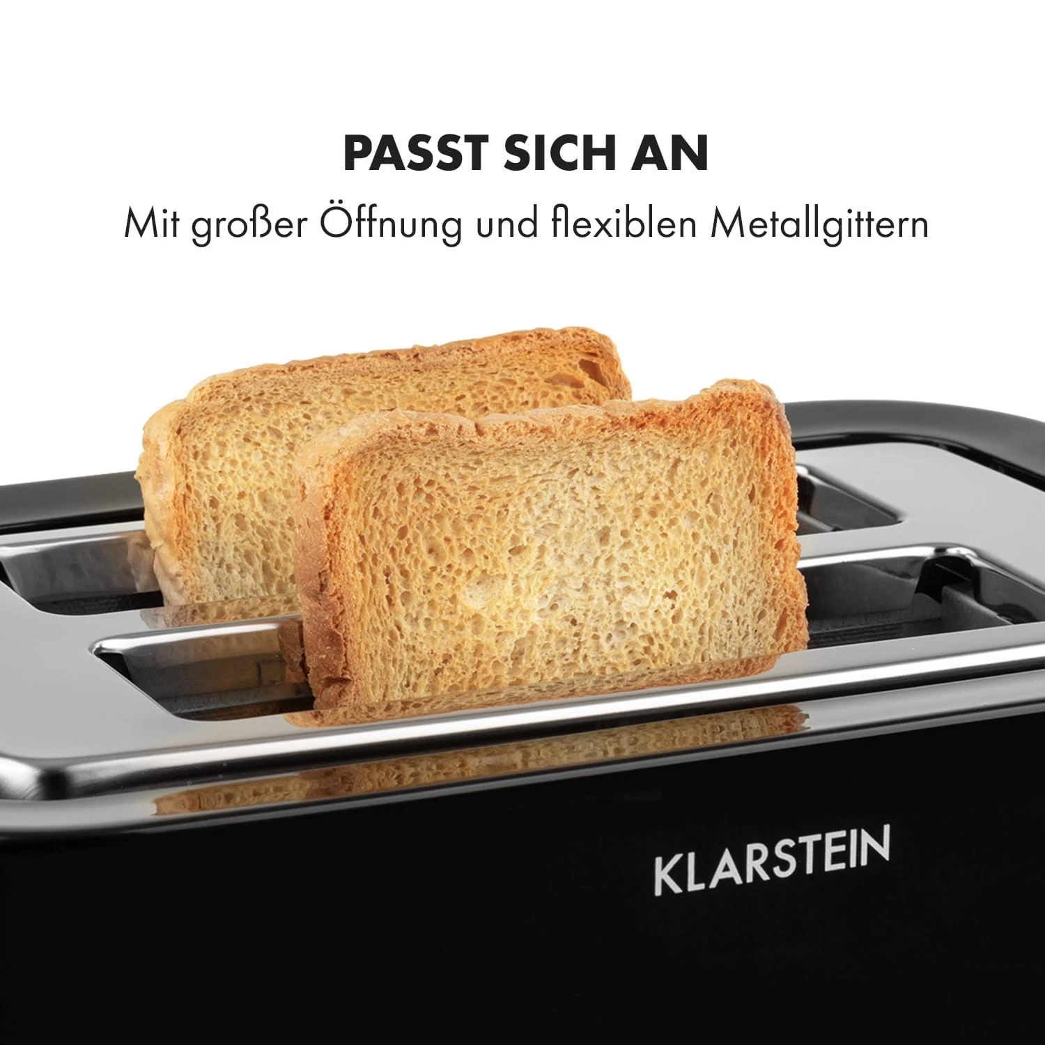 Arabica Toaster 920W LED-Display Touch-Bedienfeld Edelstahl 9 Arabica Toaster 920W LED-Display Touch-Bedienfeld Edelstahl – Bild 7