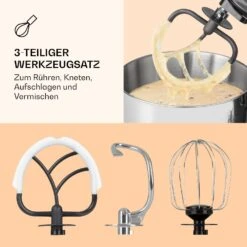 Bella Pico 2G Küchenmaschine 1200W 1,6PS 6 Stufen 5 Liter 12 Bella Pico 2G Küchenmaschine 1200W 1,6PS 6 Stufen 5 Liter -Klarstein 10033805 de 0005 logo