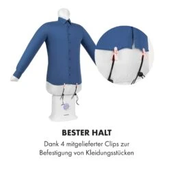 ShirtButler Deluxe Automatisches Trocken- Und Bügelgerät 1250 W -Klarstein 10034022 de 0007 logo
