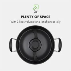 Jam Session Marmeladen- Und Geleekocher 1000W 2 Automatikprogramme -Klarstein 10034109 yy 0007 logo Klarstein Jam Session Marmeladen und Geleekocher