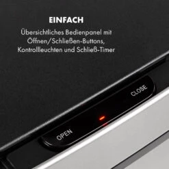 Touchless Müllsammler Sensor 72L 4 Behälter ABS PP Edelstahl Gebürstet -Klarstein 10034128 de 0006 logo
