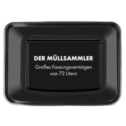 Touchless Müllsammler Sensor 72L 4 Behälter ABS PP Edelstahl Gebürstet -Klarstein 10034128 de 0011 logo
