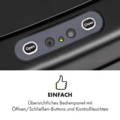 Cleansmann Mülleimer Sensor 30 Liter Für Müllbeutel ABS Edelstahl -Klarstein 10034133 de 0003 logo