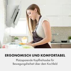 Mirage 90 Dunstabzugshaube 550 M³/h Touch-Panel Ambient EEC A++ Weiß -Klarstein 10034152 de 0007 logo