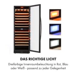 Vinovilla Grande 162 Built-in Duo Onyx Weinkühlschrank 425 Ltr 162 Fl. -Klarstein 10034157 de 0004 logo