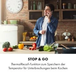 Delicatessa 3 Induktionskochfeld 3 Zonen 5800W Glaskeramik Schwarz -Klarstein 10034193 de 0007 logo