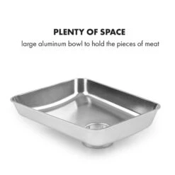 Kraftprotz Elektrischer Fleischwolf 700 W Kupfermotor Edelstahl 16 Kraftprotz Elektrischer Fleischwolf 700 W Kupfermotor Edelstahl -Klarstein 10034215 yy 0007 logo Klarstein Kraftprotz elektrischer Fleischwolf weiss