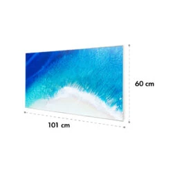 Wonderwall Air Art Strand Infrarotheizung 101x60cm 600W Fernbedienung -Klarstein 10034237 yy 0010 logo Klarstein Wonderwall Air Art Strand Infrarotheizung