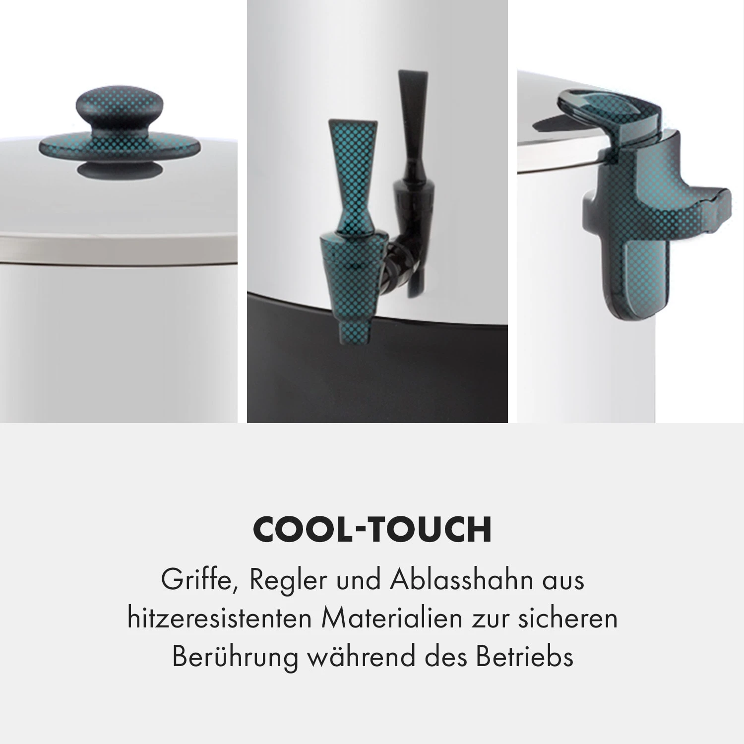 KonfiStar 40 Digital Einkocher Getränkespender 2500W 40L 100°C 180min 7 KonfiStar 40 Digital Einkocher Getränkespender 2500W 40L 100°C 180min – Bild 5