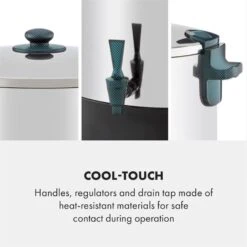 KonfiStar 60 Digital Einkocher Getränkespender 2500W 60L 100°C 180min 13 KonfiStar 60 Digital Einkocher Getränkespender 2500W 60L 100°C 180min -Klarstein 10034241 yy 0005 logo Digital Food Preserver 60L