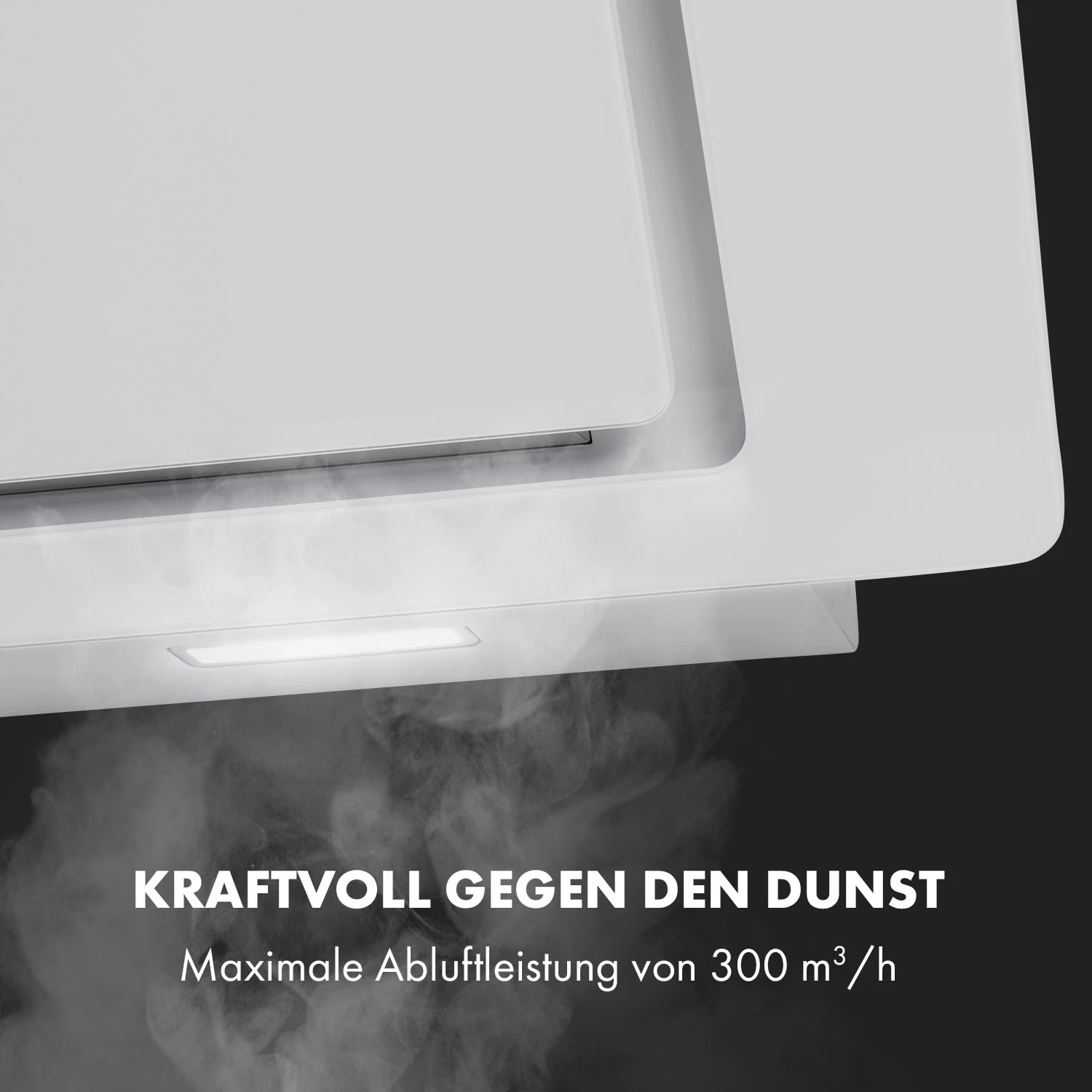 Sofia 60 Dunstabzugshaube Kopffrei 300 M³/h Touch-Control Glasfront 5 Sofia 60 Dunstabzugshaube Kopffrei 300 M³/h Touch-Control Glasfront – Bild 3