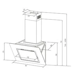 Sofia 60 Dunstabzugshaube Kopffrei 300 M³/h Touch-Control Glasfront 20 Sofia 60 Dunstabzugshaube Kopffrei 300 M³/h Touch-Control Glasfront -Klarstein 10034259 yy 0010 logo Klarstein Sofia 60 Dunstabzugshaube 60cm weiss