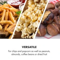 AeroVital Cube Chef Heißluftfritteuse Drehkorb Zubehör Edelstahl -Klarstein 10034410 yy 0003 logo Aero Vital Chef Rolling Cage