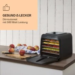 Florida Jerky Dörrautomat Infrarot 500W 4 Programme 35 Bis 75 °C -Klarstein 10034430 de 0002 logo