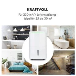 DryFy Connect 30 Luftentfeuchter WiFi Kompression 30l/d 25-30m² 18 DryFy Connect 30 Luftentfeuchter WiFi Kompression 30l/d 25-30m² -Klarstein 10034433 de 0007 logo