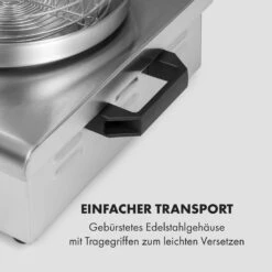 Wurstfabrik 450 Hot Dog Maker 450W 5L 30-100°C Glas Edelstahl 16 Wurstfabrik 450 Hot Dog Maker 450W 5L 30-100°C Glas Edelstahl -Klarstein 10034450 de 0006 logo