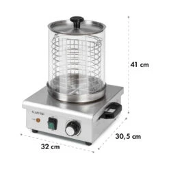 Wurstfabrik 450 Hot Dog Maker 450W 5L 30-100°C Glas Edelstahl 19 Wurstfabrik 450 Hot Dog Maker 450W 5L 30-100°C Glas Edelstahl -Klarstein 10034450 yy 0009 logo