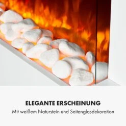 Studio 1 Elektrischer Kamin 1000/2000W LED 10-30 °C Wochentimer -Klarstein 10034486 de 0008 logo