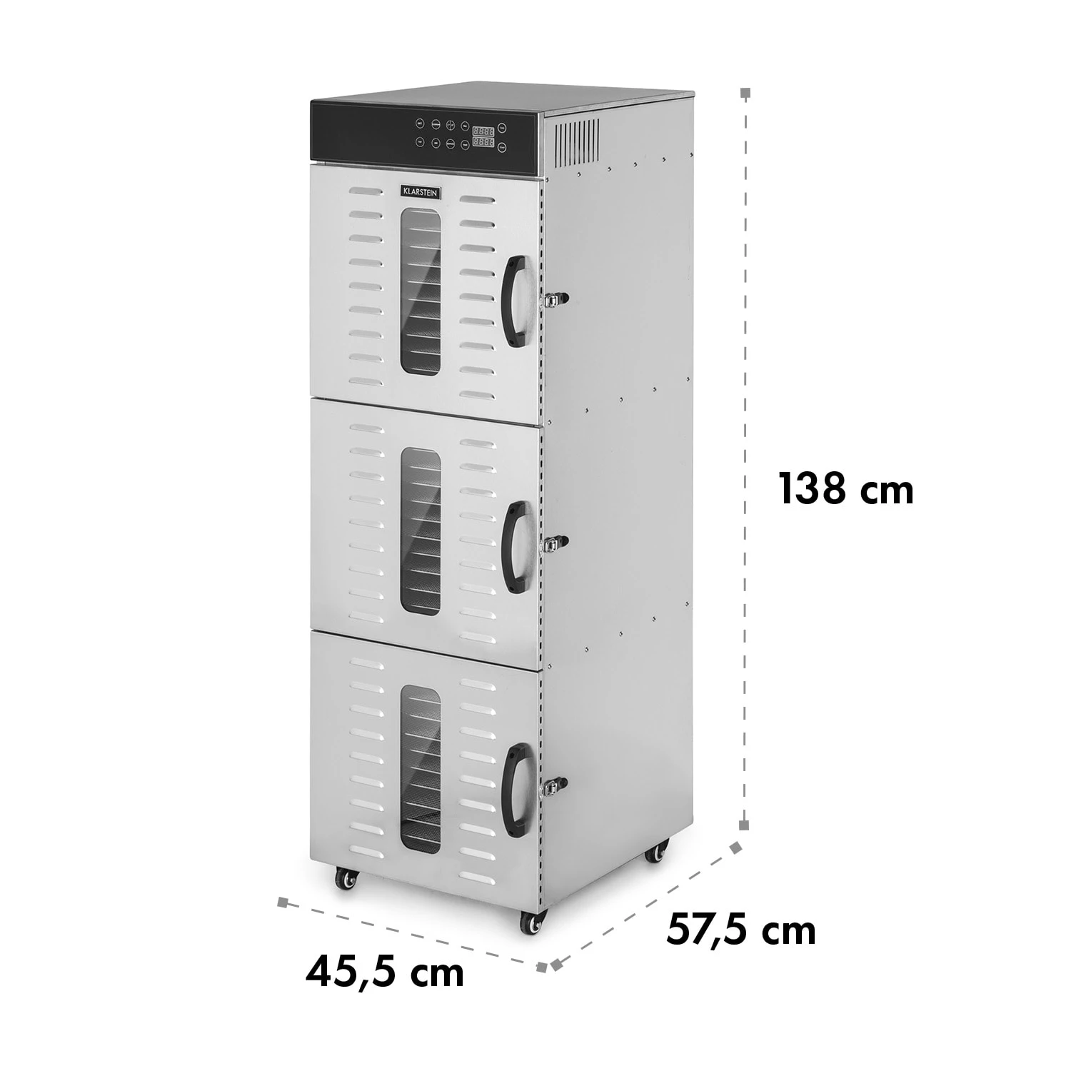 Master Jerky 550 Dörrautomat 2400W 40-90 °C 24h-Timer Edelstahl Silber 10 Master Jerky 550 Dörrautomat 2400W 40-90 °C 24h-Timer Edelstahl Silber – Bild 8