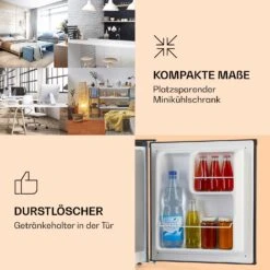Scooby Minikühlschrank 40 Liter Kompressor 39 DB Kompakt -Klarstein 10034548 de 0002 logo