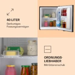 Scooby Minikühlschrank 40 Liter Kompressor 39 DB Kompakt -Klarstein 10034548 de 0003 logo