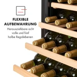 First Class 129 Weinkühlschrank 4 Dispenser 129Fl 5-22°C Touch Glastür -Klarstein 10034565 de 0007 logo